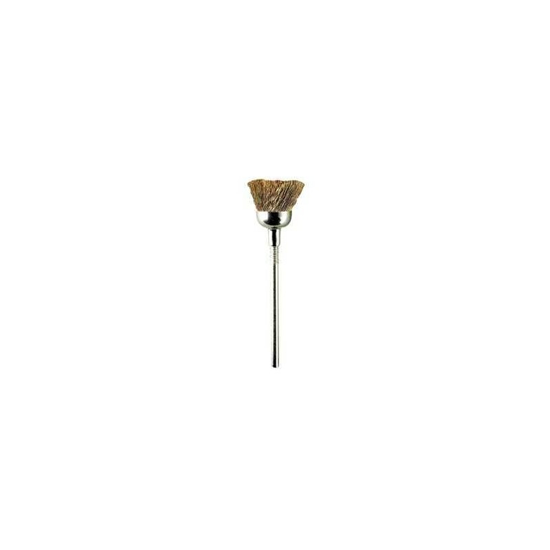 SPAZZOLA A TAZZA OTTONE POGGI Ø 12mm POGGI - 