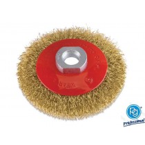 SPAZZOLA CONICA POGGI Ø 120mm FORO M14 POGGI - 