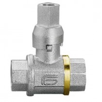 VALVOLA A SFERA Serie TOTAL CON CAPPUCCIO QUADRO F/F 1"¼ EFFEBI - 