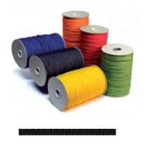 Corda treccia per veneziane, tende a pacchetto, mantovane, tapparelle Ø 3 mm NERA   - Treccia da utilizzare per tende veneziane,