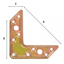 ANGOLO PESANTE 83x83x30mm SP 2,2mm AL752TR12 ALDEGHI  - 
