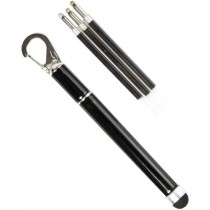 Pena telescopica Stylus Pen True Utility con estremità stilo touch screen TRUE UTILITY - True Utility® Portachiavi Stylus Pen c