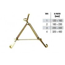 APPENDIPIATI OTTONE A MOLLA N4 - 