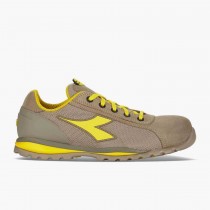 SCARPA DIADORA GRIGIO-ROCCIA S1P GLOVETX DIADORA - Calzatura di sicurezza bassa in S1P in tessuto rete e vitello scamosciato. P