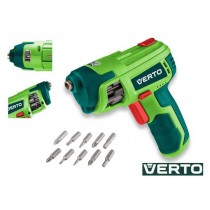 AVVITATORE REVOLVER VERTO 50G139 VERTO - Avvitare in spazi stretti e bui è più facile grazie alla funzione torcia. Il corpo del