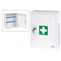 Armadietto a muro PRIMO SOCCORSO mm 280x370 in acciaio al carbonio BRICOITALIANO - Armadietto di primo soccorso vuoto. Armadiet