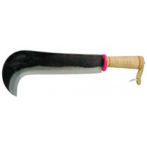 RONCOLA SANTO MANICO CUOIO 24cm - Roncola modello SANTO con manico in cuoio.
