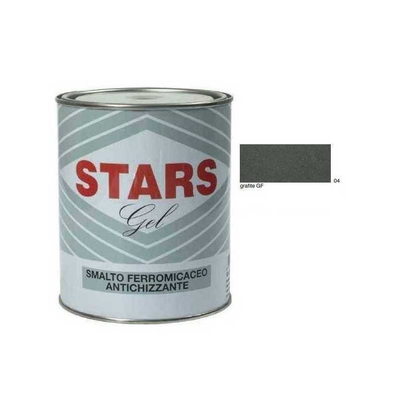 STARGEL FERROMICACEO SMALTO ANTIRUGGINE 750ml Grana Fine GRAFITE COLORIFICIO TIRRENO - Anticorrosivo a struttura lamellare a ba STARGEL FERROMICACEO SMALTO ANTIRUGGINE 750ml Grana Fine GRAFITE COLORIFICIO TIRRENO - Anticorrosivo a struttura lamellare a ba