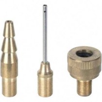 Kit di gonfiaggio Asturo da 3 testine per il gonfiaggio di cicli, canotti e palloni Officine Meccaniche ANI - Kit di gonfiaggio