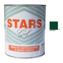 Smalto antiruggine a mano unica Stars Gel 750 ml - Verde erba COLORIFICIO TIRRENO - ✅ Smalto e antiruggine a mano unica in gel,