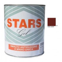 Smalto antiruggine a mano unica Stars Gel 750 ml - Rosso ossido COLORIFICIO TIRRENO - ✅ Smalto e antiruggine a mano unica in ge