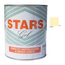 Smalto antiruggine a mano unica Stars Gel 750 ml - Avorio COLORIFICIO TIRRENO - ✅ Smalto e antiruggine a mano unica in gel, for