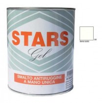 Smalto antiruggine a mano unica Stars Gel 750 ml - Bianco lucido COLORIFICIO TIRRENO - ✅ Smalto e antiruggine a mano unica in g