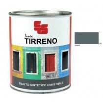 TIRRENO SMALTO SINTETICO CENERE 375ml COLORIFICIO TIRRENO - Smalto di elevata qualità e brillantezza. Dotato di ottima copertur