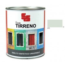 TIRRENO SMALTO SINTETICO GRIGIO PERLA 375ml COLORIFICIO TIRRENO - Smalto di elevata qualità e brillantezza. Dotato di ottima co