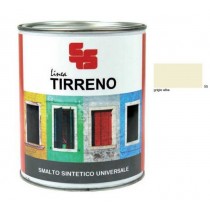 TIRRENO SMALTO SINTETICO GRIGIO ALBA 375ml COLORIFICIO TIRRENO - Smalto di elevata qualità e brillantezza. Dotato di ottima cop