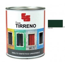 TIRRENO SMALTO SINTETICO VERDE SELVA 375ml COLORIFICIO TIRRENO - Smalto di elevata qualità e brillantezza. Dotato di ottima cop
