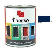 TIRRENO SMALTO SINTETICO BLEU MARINO 750ml COLORIFICIO TIRRENO - Smalto di elevata qualità e brillantezza. Dotato di ottima cop