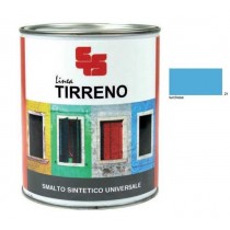 TIRRENO SMALTO SINTETICO TURCHESE 750ml COLORIFICIO TIRRENO - Smalto di elevata qualità e brillantezza. Dotato di ottima copert