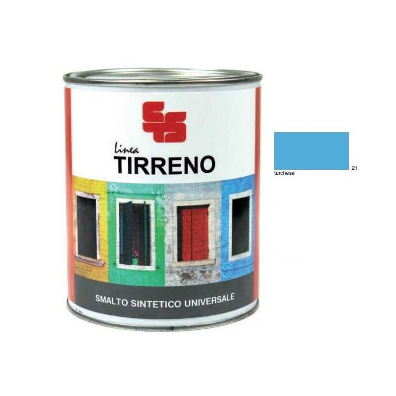 Buy TIRRENO SMALTO SINTETICO TURCHESE 750ml 