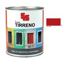 TIRRENO SMALTO SINTETICO ROSSO CINABRO 375ml COLORIFICIO TIRRENO - Smalto di elevata qualità e brillantezza. Dotato di ottima c