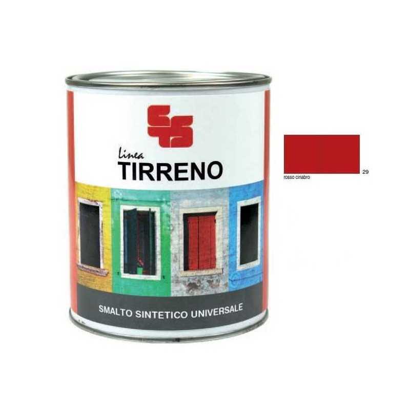 Buy TIRRENO SMALTO SINTETICO ROSSO CINABRO 375ml 