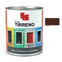 TIRRENO SMALTO SINTETICO MARRONE SCURO 375ml COLORIFICIO TIRRENO - Smalto di elevata qualità e brillantezza. Dotato di ottima c