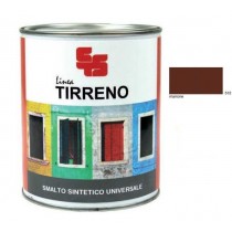 TIRRENO SMALTO SINTETICO MARRONE 375ml COLORIFICIO TIRRENO - Smalto di elevata qualità e brillantezza. Dotato di ottima copertu