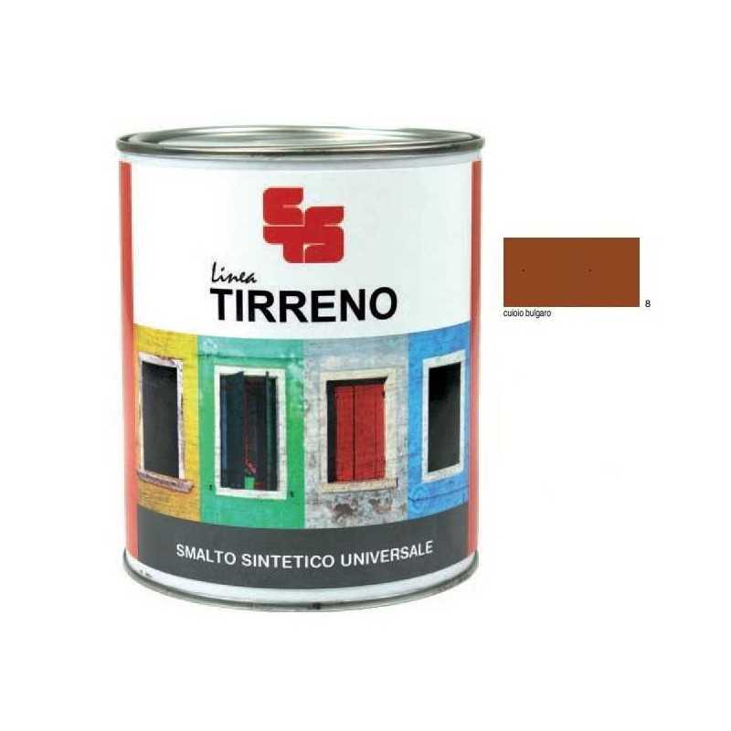 TIRRENO SMALTO SINTETICO CUOIO BULGARO 750ml COLORIFICIO TIRRENO - Smalto di elevata qualità e brillantezza. Dotato di ottima c TIRRENO SMALTO SINTETICO CUOIO BULGARO 750ml COLORIFICIO TIRRENO - Smalto di elevata qualità e brillantezza. Dotato di ottima c
