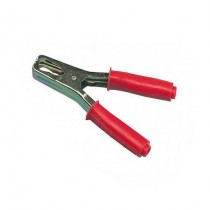 PINZA CAVI BATTERIA AUTO 90A 140mm - Le pinze per caricabatteria hanno impugnature isolate in materiale plastico rosso o nero.