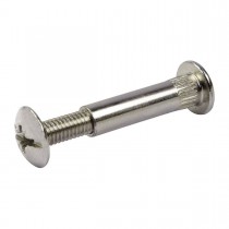 VITI DISTANZIALI 4x27mm ACCIAIO NICHELATO   - Viti di giunzione per la costruzione e riparazione dei mobili. Tra i molti sistemi