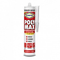 Colla di montaggio POLYMAX CRISTAL EXPRESS Bostik 300g BOSTIK - La colla di montaggio 100% cristallina è l'adesivo e sigillante