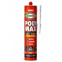 BOSTIK POLYMAX HIGH TACK EXPRESS 300g BIANCO BOSTIK  - Adesivo di montaggio e sigillante universale di prima qualità a base di u