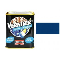 VERNIFER BLU BRILLANTE 750ml AREXONS - Antiruggine + vernice di finitura. In gel, non cola. Pronto all'uso. Si può applicare di