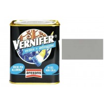 VERNIFER GRIGIO PERLA BRILLANTE 750ml AREXONS - Antiruggine + vernice di finitura. In gel, non cola. Pronto all'uso. Si può app