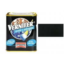 VERNIFER NERO BRILLANTE 750ml AREXONS - Antiruggine + vernice di finitura. In gel, non cola. Pronto all'uso. Si può applicare d