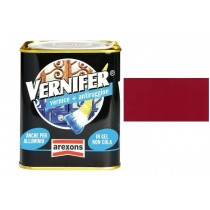 VERNIFER ROSSO BRILLANTE 750ml AREXONS - Antiruggine + vernice di finitura. In gel, non cola. Pronto all'uso. Si può applicare 