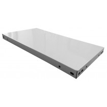 RIPIANO SCAFFALI METALLICI A BULLONI 1 RINFORZO 100x50cm PORTATA 90kg - Ripiani per scaffali metallici verniciati a forno con 