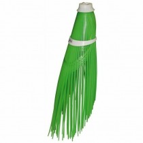 SCOPA NETTURBINO IN PVC PER ESTERNO -Testa di scopa per esterni, senza manico, dimensioni del prodotto 58x25 cm, verde.R