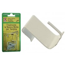 REGGITENDA PER INFISSI ALLUMINIO 4 pezzi BIANCO - Dimensioni supporto: mm 26x20x15 Adatto a serramenti in alluminio di spessor