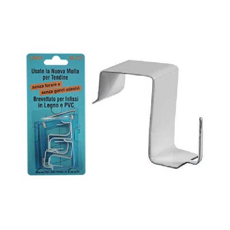 REGGITENDA PER INFISSI LEGNO E PVC 4 pezzi BIANCO - Dimensioni supporto: mm 26x34x15
Adatto a serramenti in legno o PVC di spe REGGITENDA PER INFISSI LEGNO E PVC 4 pezzi BIANCO - Dimensioni supporto: mm 26x34x15
Adatto a serramenti in legno o PVC di spe