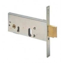 CISA 44155-70 SERRATURA DA INFILARE A CILINDRO OVALE, PER FASCE E PROFILATI METALLICI CISA - Scatola in acciaio con rivestiment