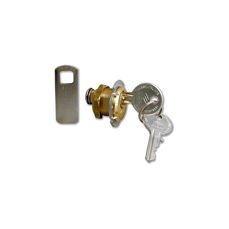 Buy CISA 72210-25 serratura universale a levetta Ø 20mm, lunghezza 25mm per mobili, armadio, cassetta postale 