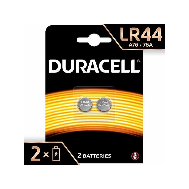 Buy BATTERIA LR44 1.5V DURACELL 2pz 