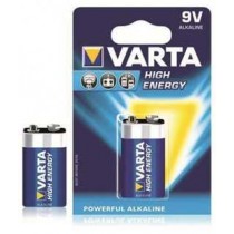 BATTERIA TRANSISTOR 6LR61 9V VARTA - Alta qualità e prestazioni per campi di applicazione ad alta intensità energetica come i r