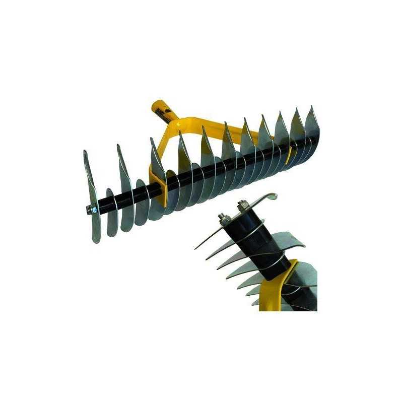 RASTRELLO ASSOLCATORE DENTI-DOPPI 11/21 ZINCATO - Rastrello assolcatore in acciaio zincato con denti doppi 11/21 Larghezza ras RASTRELLO ASSOLCATORE DENTI-DOPPI 11/21 ZINCATO - Rastrello assolcatore in acciaio zincato con denti doppi 11/21 Larghezza ras