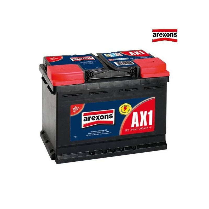Buy Batteria avviamento Auto 55Ah 480A Arexons AX3 per tutti i tipi di auto e furgoni 