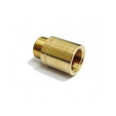 PROLUNGA OTTONE filettata M/F 1"x30mm IBP BANNINGER ITALIA  - Raccordo prolunga da avvitare in ottone con terminali filettati ma