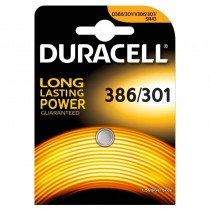 BATTERIA A BOTTONE 386/301 DURACELL DURACELL - La specialistica Batteria a Bottone Duracell 386/301 all'Ossido di Argento, chi