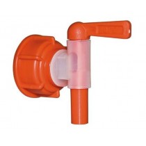 RUBINETTO EROGATORE PER TANICHE da 5, 10 e 20 lt, attacco femmina 3/4" - Rubinetto erogatore completo di tappo adatto a tanich